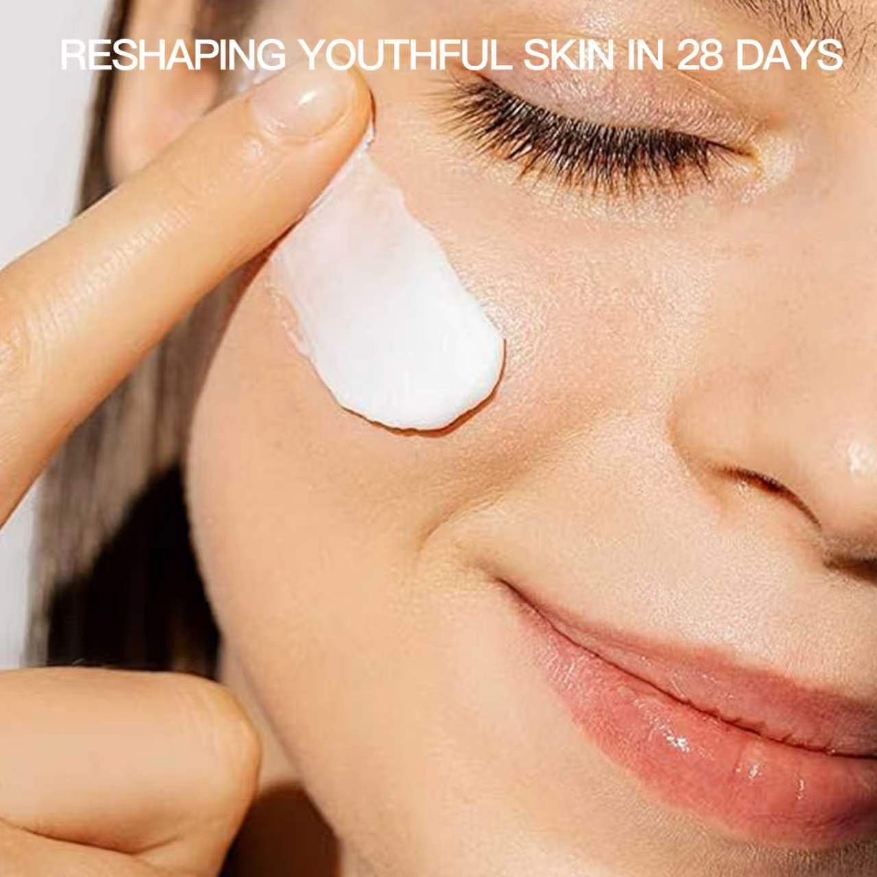 QINGLIN Polypeptide Tightening Anti-Wrinkle Cream, Firming and Smoothing Face Moisturizer, Lift & Hydrate Full Face for Youthful Skin, 1.76 oz