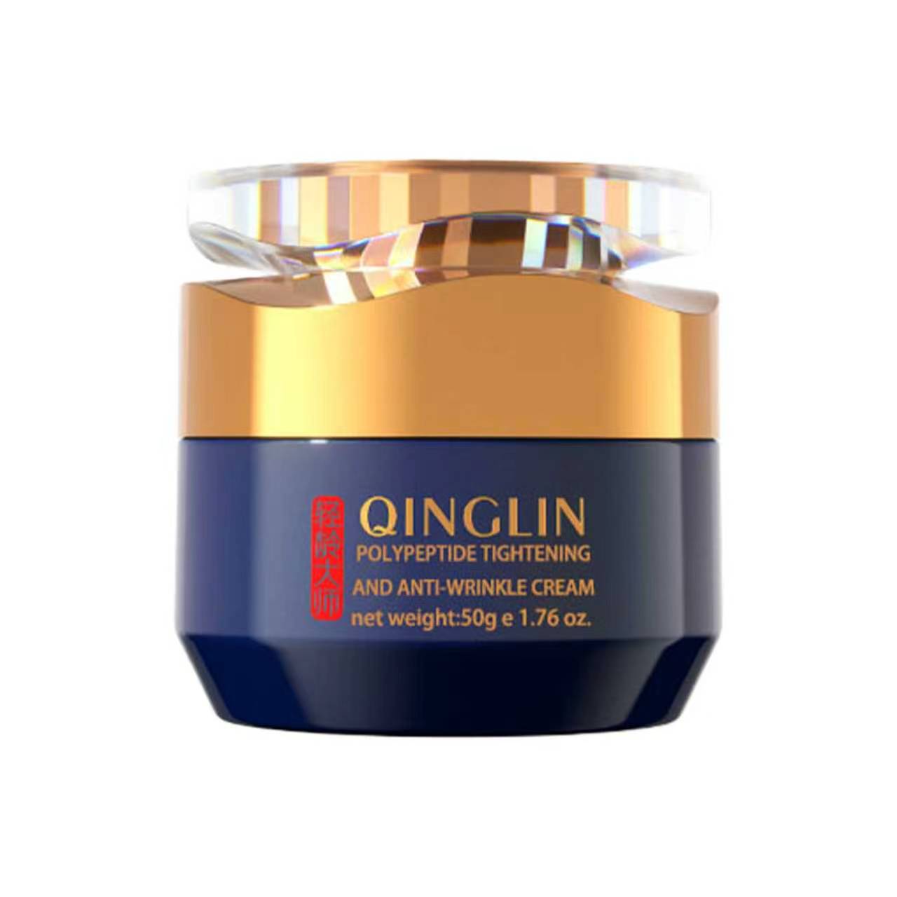 QINGLIN Polypeptide Tightening Anti-Wrinkle Cream, Firming and Smoothing Face Moisturizer, Lift & Hydrate Full Face for Youthful Skin, 1.76 oz