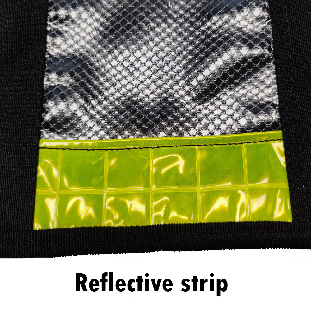 AISENIN Zipper Tool Pouch Zippered Small Tool Bag with Handle and Mesh Window