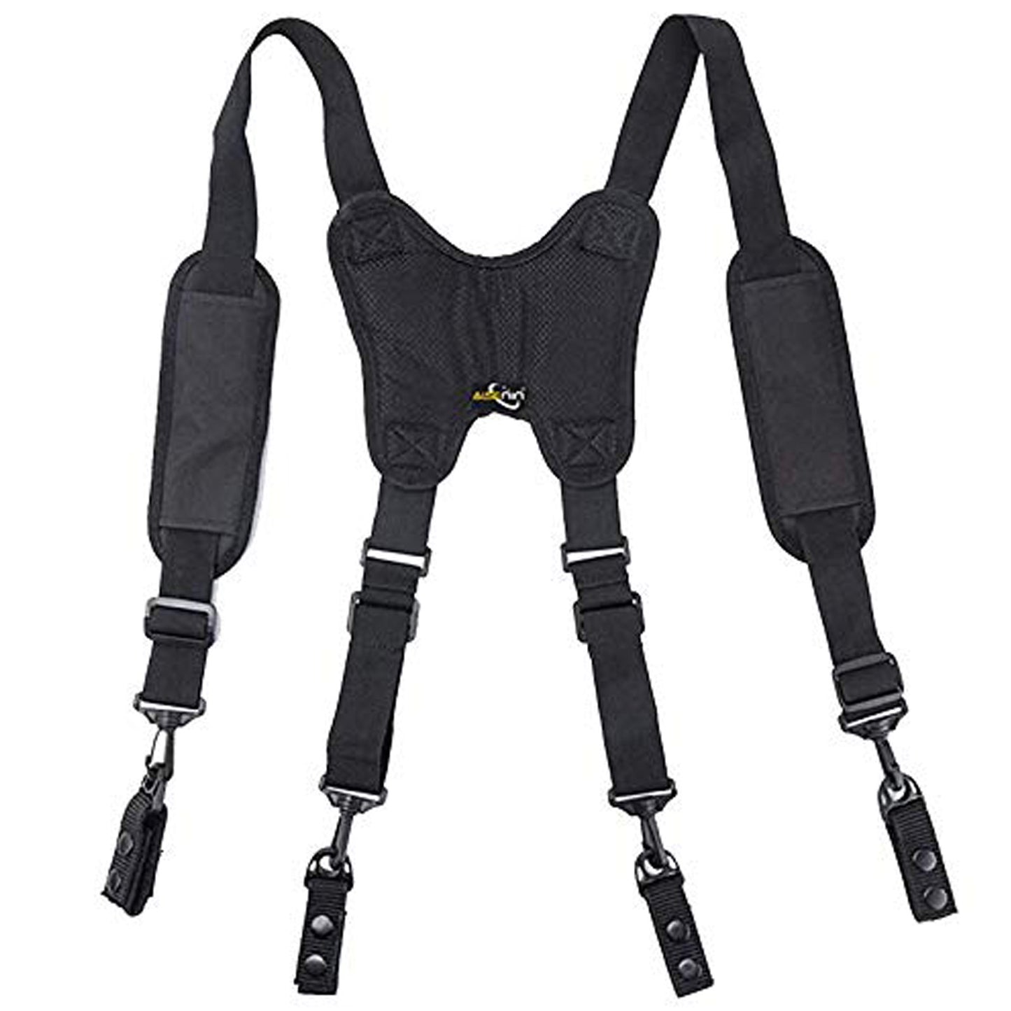 AISENIN Nylon Duty Belt Suspenders Law Enforcement Police Suspenders for Duty Belt