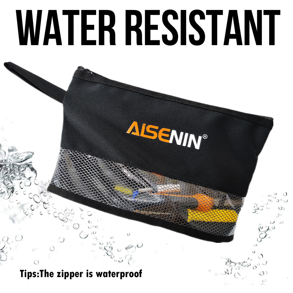 AISENIN Zipper Tool Pouch Small Tool Bag Organizer Multipurpose Tool Bag Carry Case For Small Tools