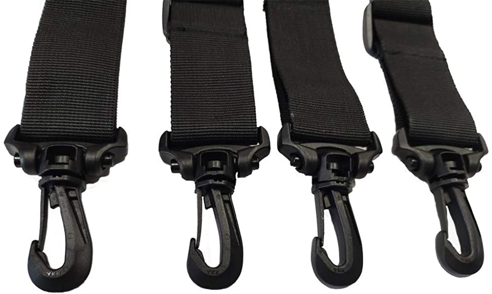 AISENIN Nylon Duty Belt Suspenders Law Enforcement Police Suspenders for Duty Belt