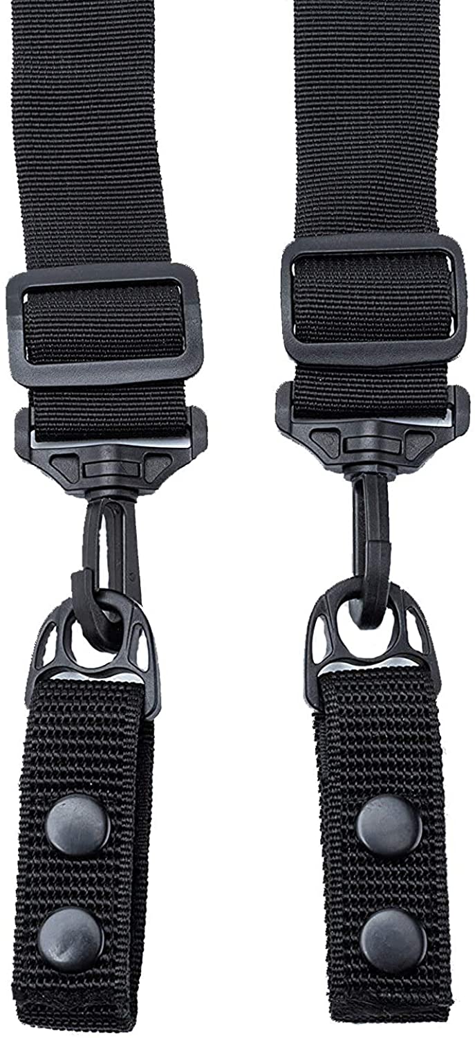 AISENIN Nylon Duty Belt Suspenders Law Enforcement Police Suspenders for Duty Belt