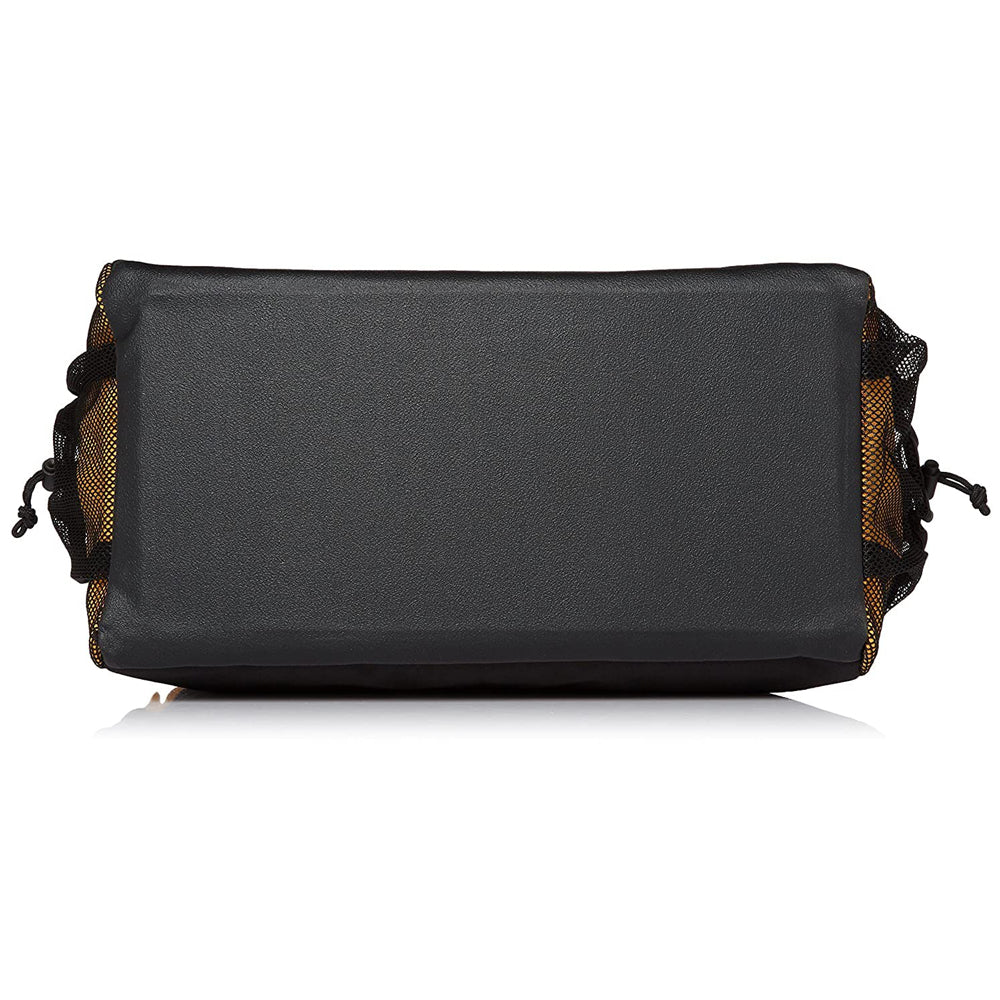 Rugged Canvas Tool Bag,Black/Yellow,Small