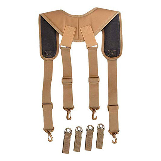 AISENIN Tactical Suspenders Tactical Duty Belt Harness Padded Tool Belt Suspenders
