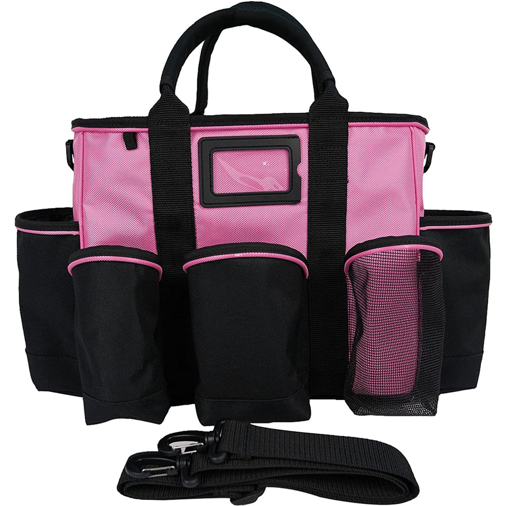 Cleaning Caddy Supply Tool Bag with Shoulder Strap Tool Tote Organizer Electrician HVAC Tool Bag