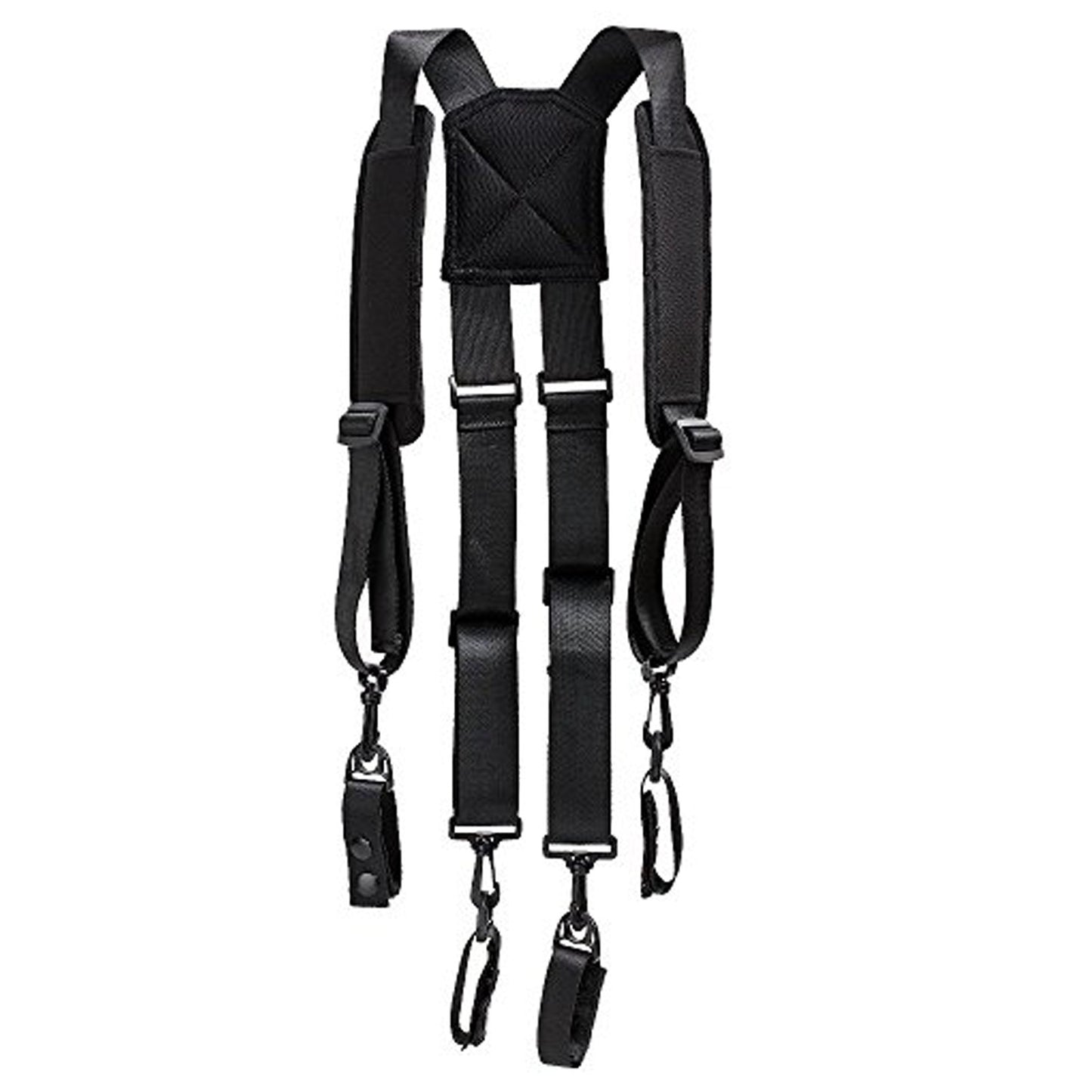 AISENIN Nylon Duty Belt Suspenders Law Enforcement Police Suspenders for Duty Belt