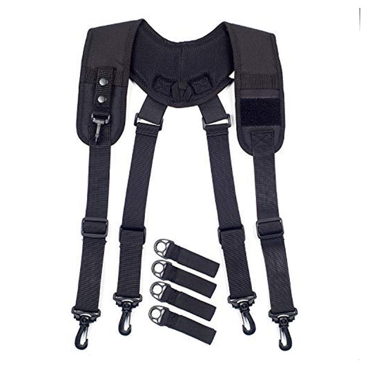 AISENIN Tactical Suspenders Tactical Duty Belt Harness Padded Tool Belt Suspenders