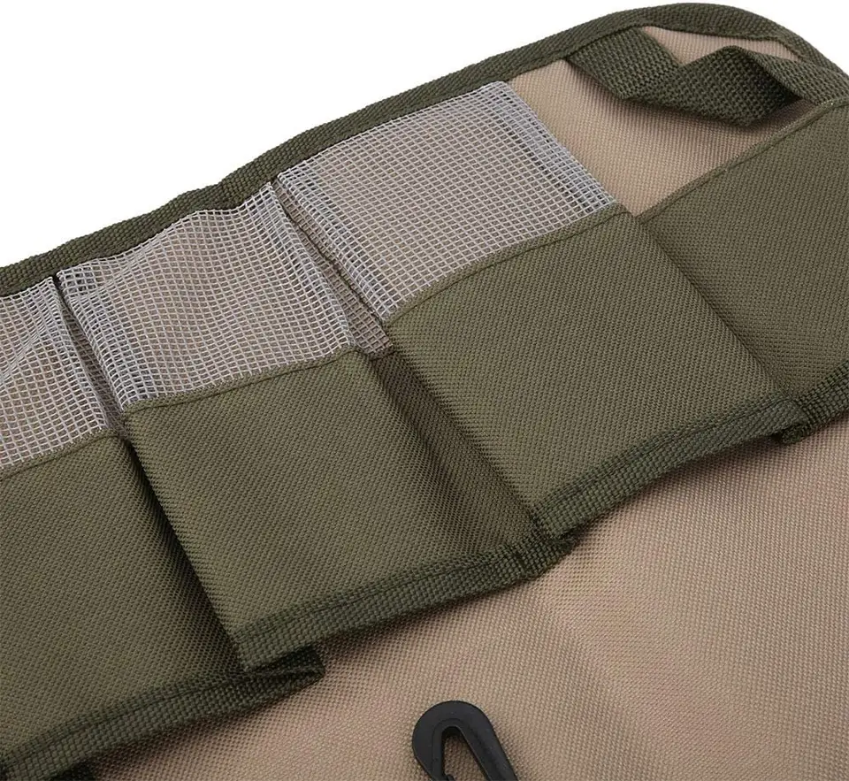 Garden Tool Bucket Bag Gardening Organizer Tote with Adjustable Belt Waist Hanging Pouch Organizer Garden Caddy