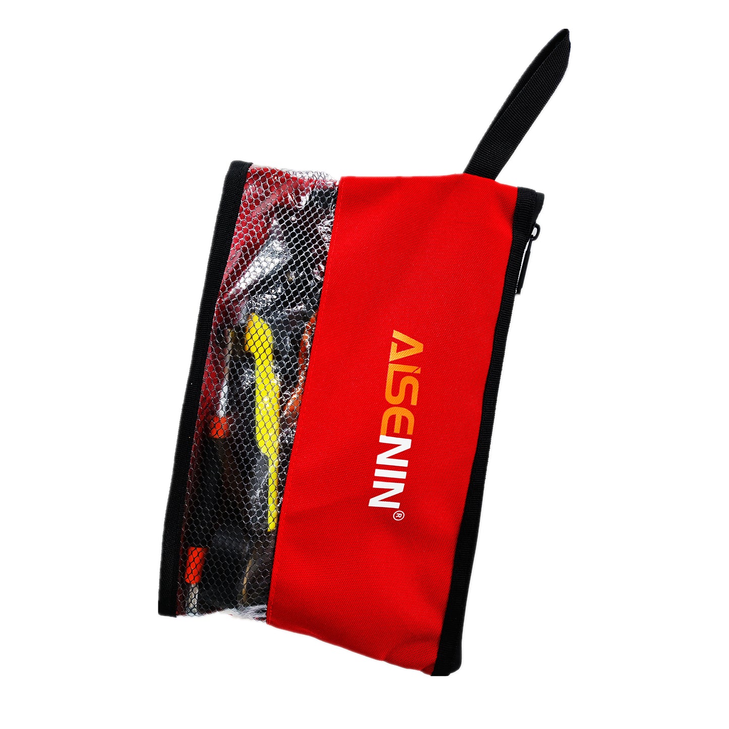 AISENIN Zipper Tool Pouch Small Tool Bag Organizer Multipurpose Tool Bag Carry Case For Small Tools(RED)