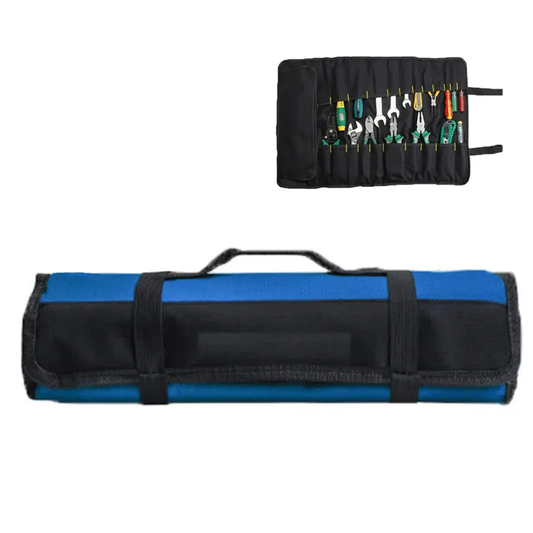 Rolling Tool Bags Wrench Roll For Water Electrician HVAC Plumbers Carpenters Appliance Repair