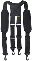 AISENIN Nylon Duty Belt Suspenders Law Enforcement Police Suspenders for Duty Belt