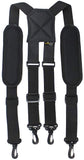 AISENIN Nylon Duty Belt Suspenders Law Enforcement Police Suspenders for Duty Belt