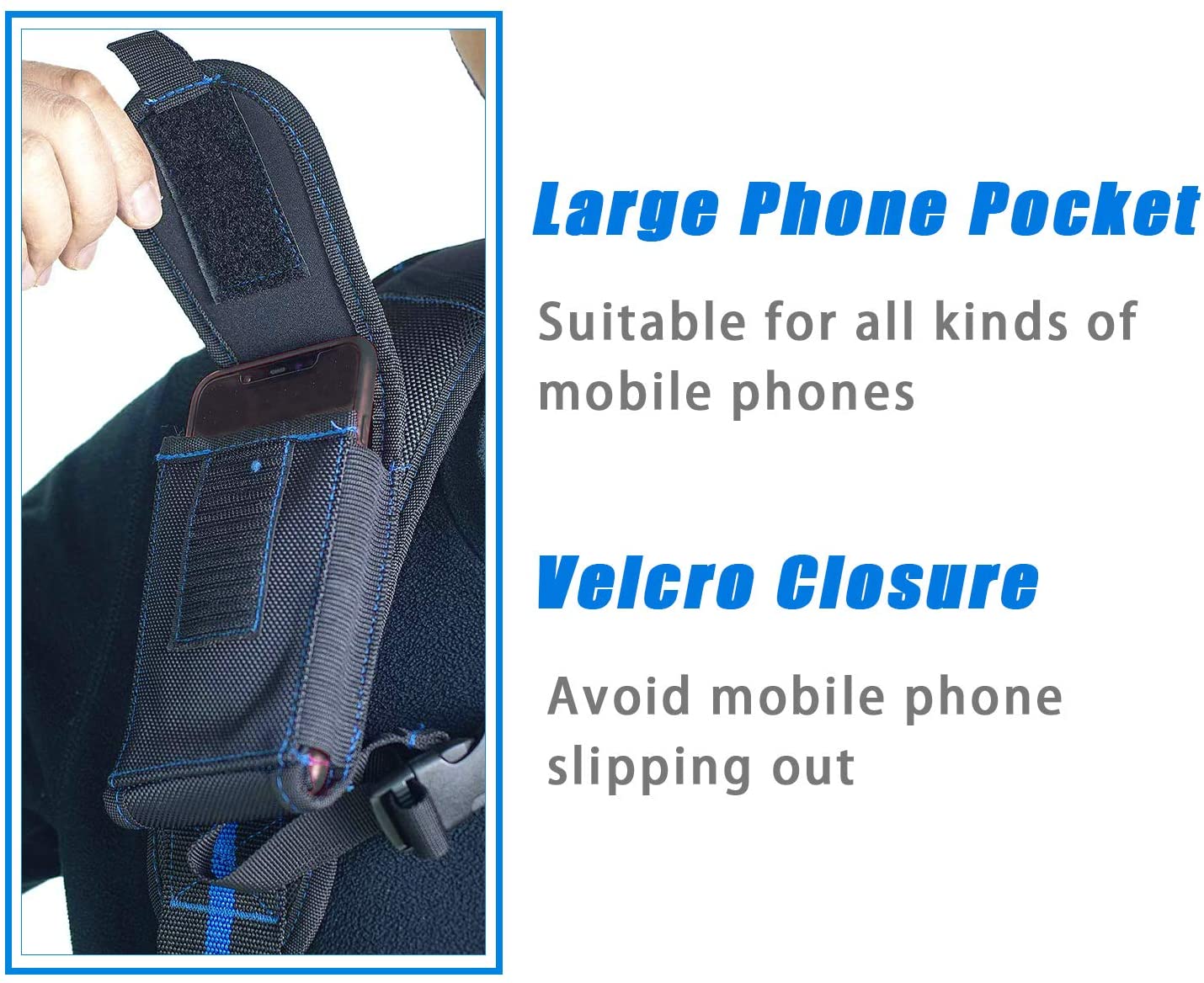 AISENIN Tool Belt Suspenders, Tool Pouch Suspenders for Tool Belt, Includes Phone Pouch Pen Holder Tool Belt Loops（Without Tools)