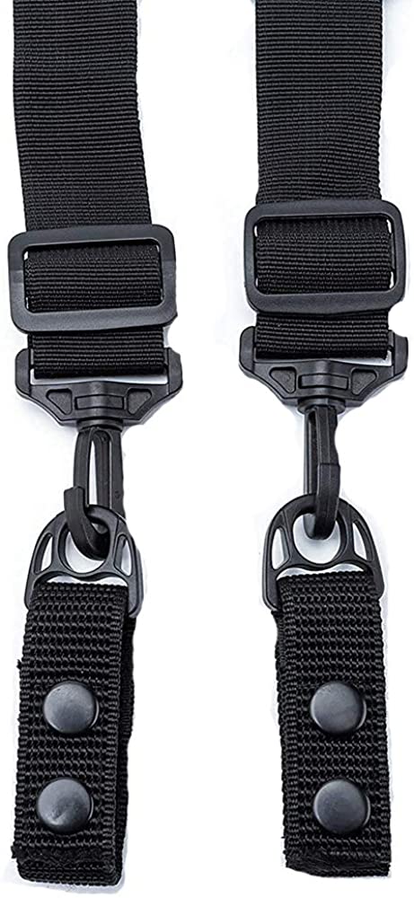 AISENIN Nylon Duty Belt Suspenders Law Enforcement Police Suspenders for Duty Belt